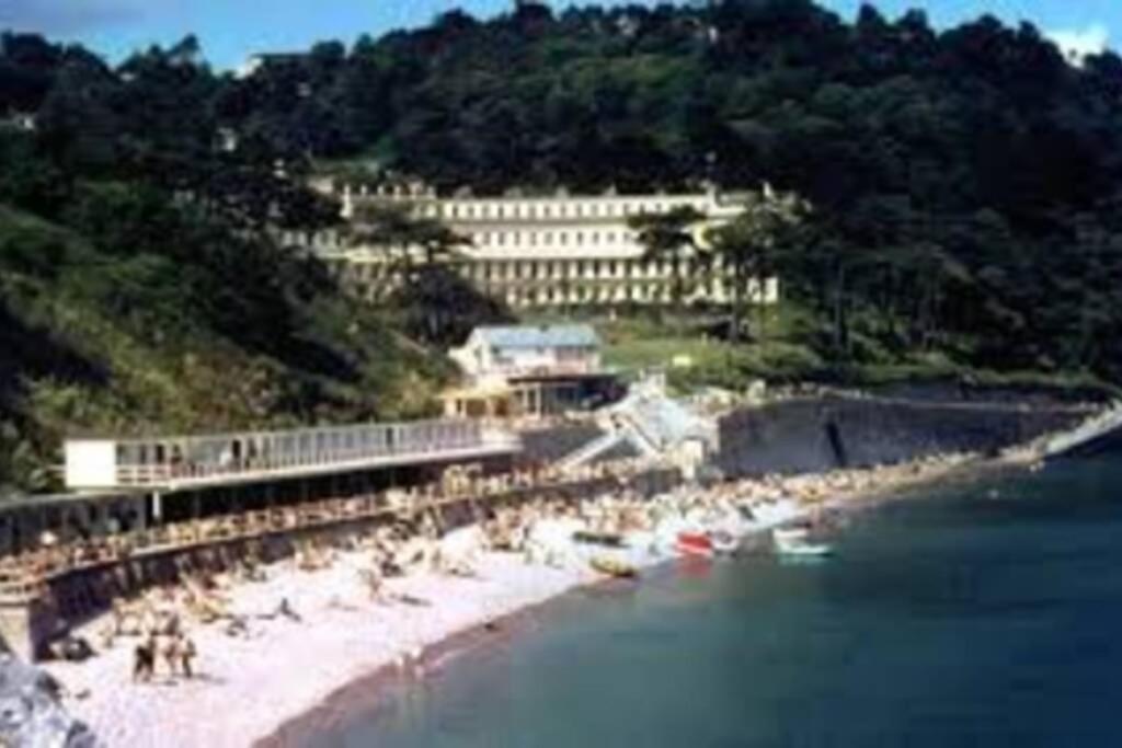 **Sunny And Bright, Thatchers Rock One Bed Beach Front Apartment*** Torquay Luaran gambar